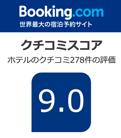 Booking.com　口コミ