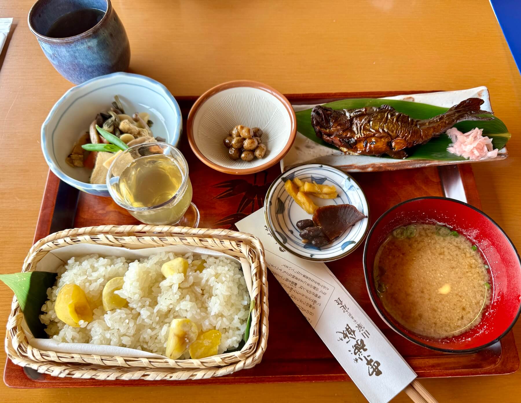 小布施で味わう信州そばのランチ
